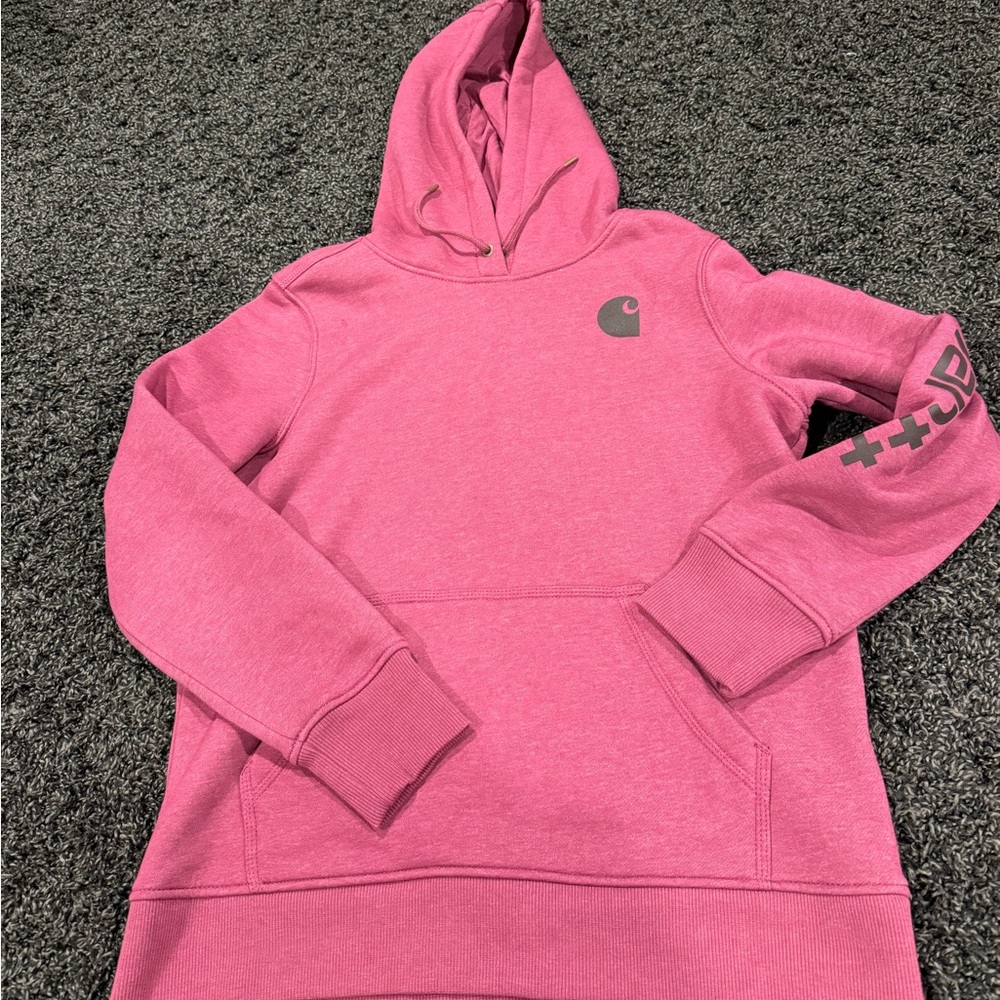 Carhartt Pink Women's Hoodie Sweatshirt